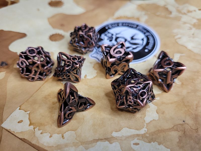 Hollow Metal Dice