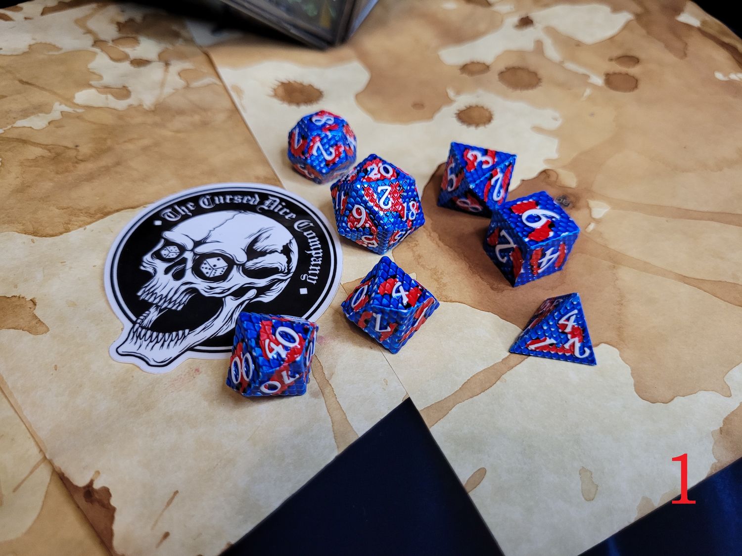Solid Metal Dice