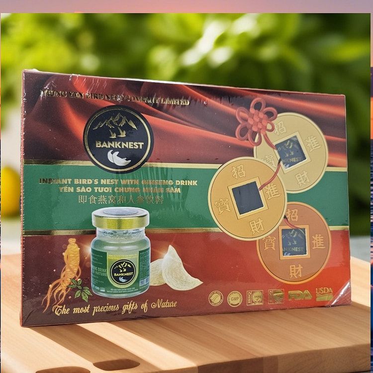 Intant Bird's Nest with Ginseng Drink 100%