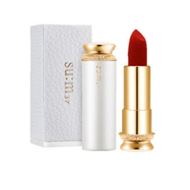 SU:M 37 LosecSumma Velvet Lipstick 02 Deep Red