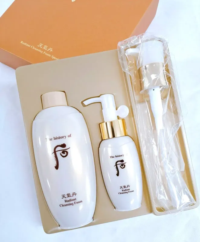 Whoo Radiant Cleansing Foam Special Set