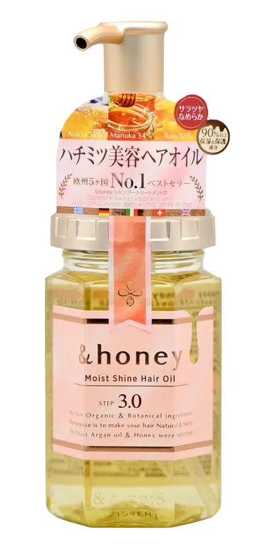 &honey Moist Shine Hair Oil