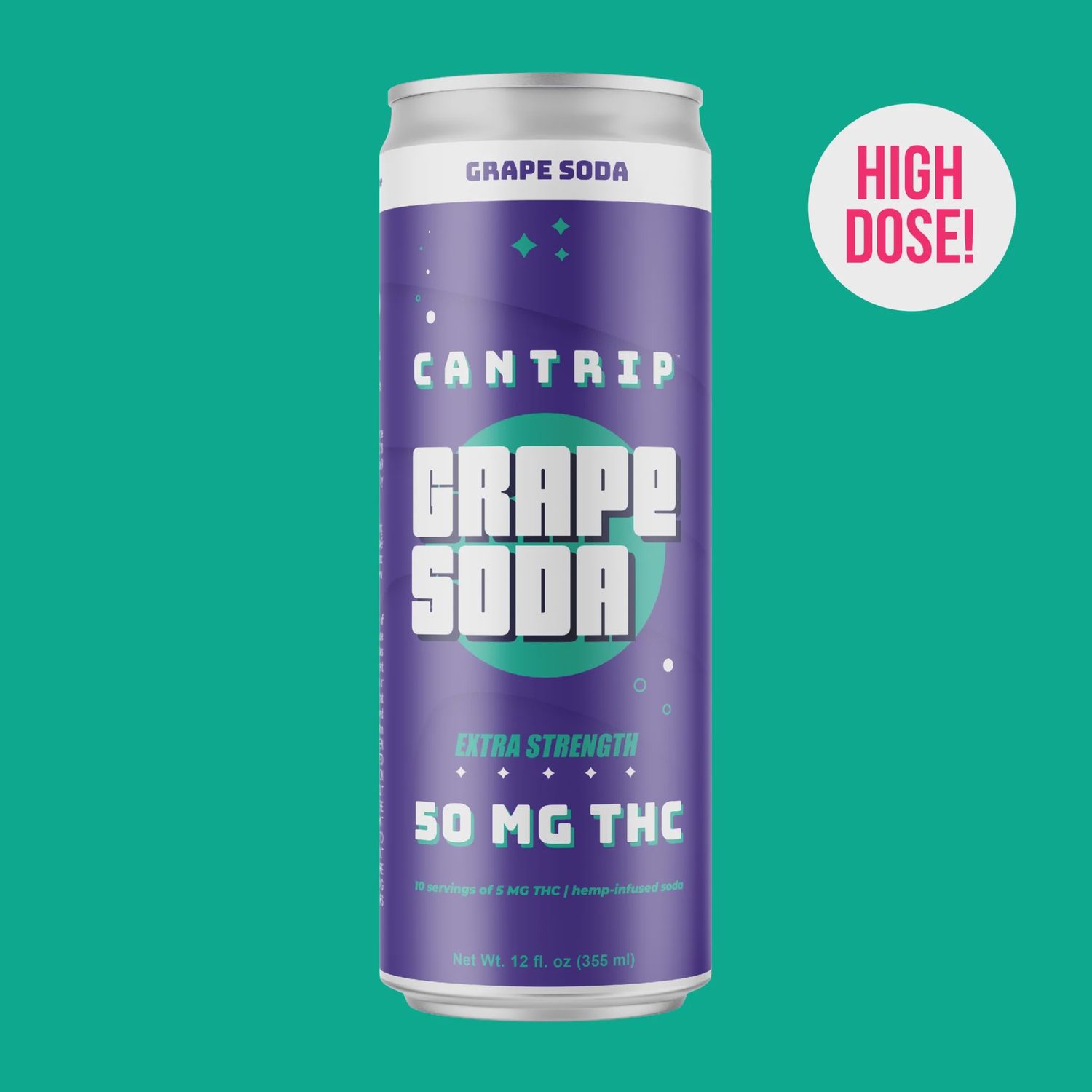 Cantrip Grape Soda 50MG D9 THC