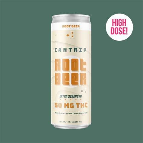 Cantrip Root Beer Soda 50mg D9 THC
