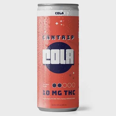 Cantrip Cola Soda 10mg Hemp Infused