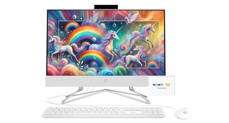 HP 22 inch All-in-One Desktop PC • 2024 Latest Model