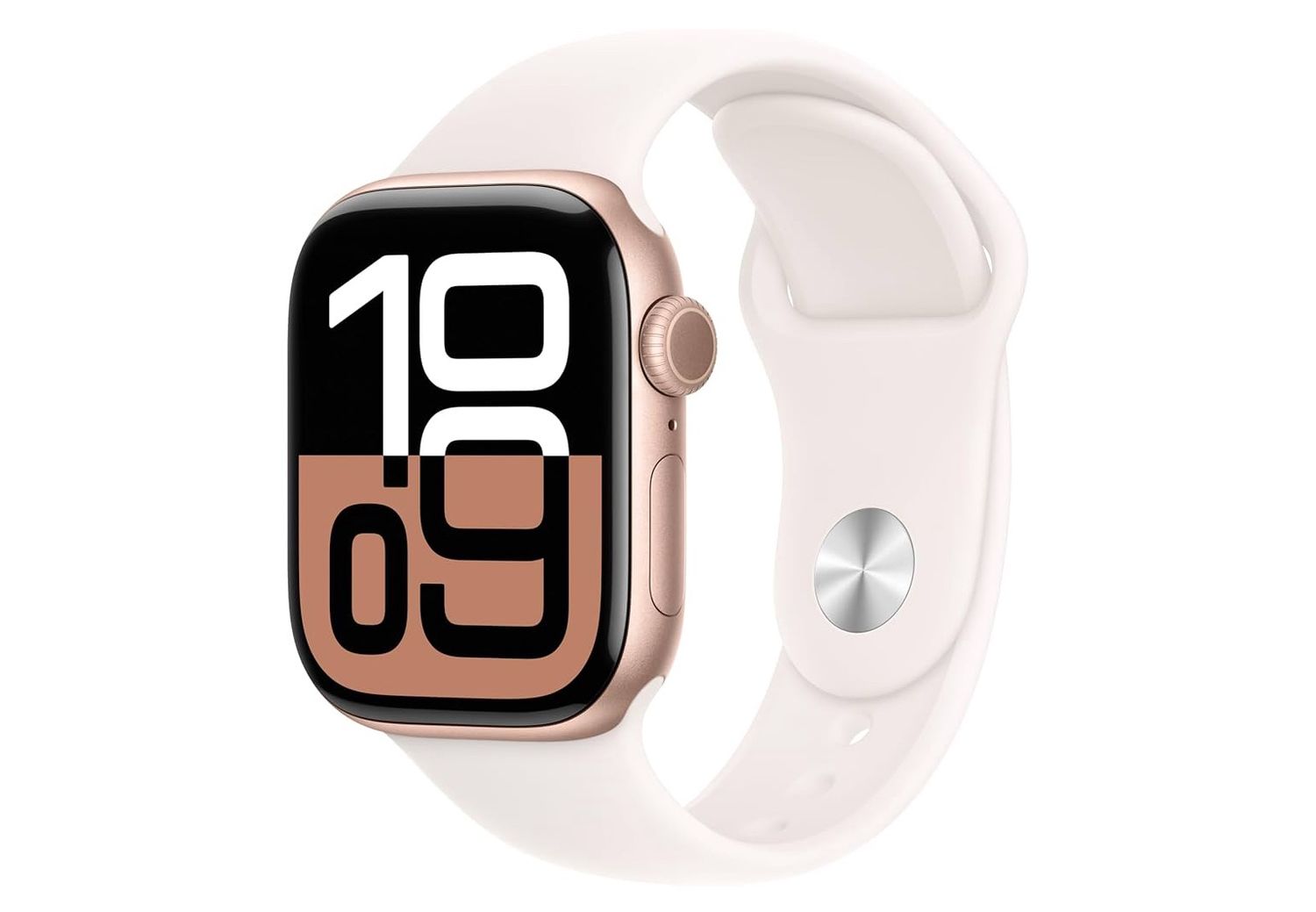 Apple Watch Series 10 [GPS 42mm case] Smartwatch with Rose Gold