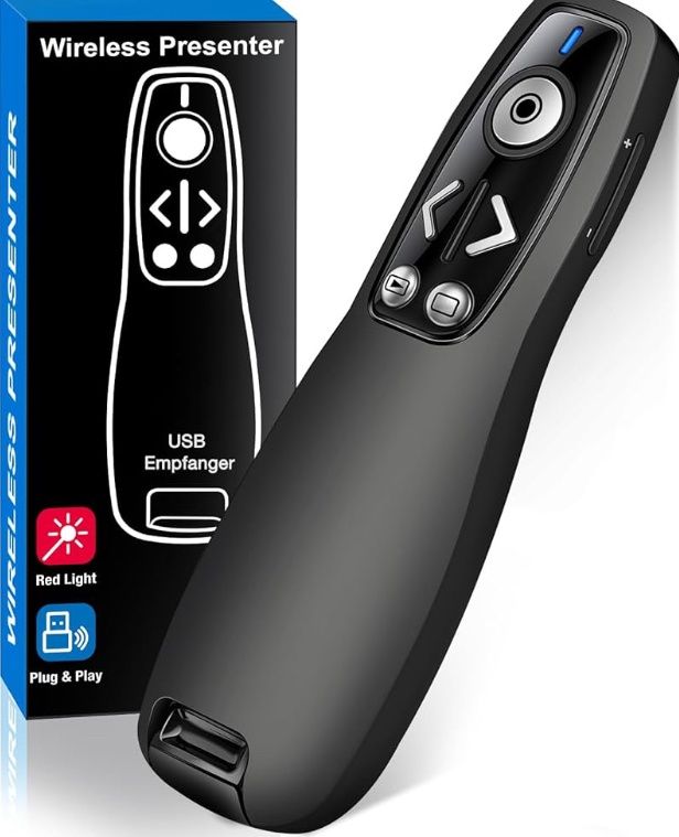 4.5 out of 5 stars Presentation Clicker Wireless Presenter Remote