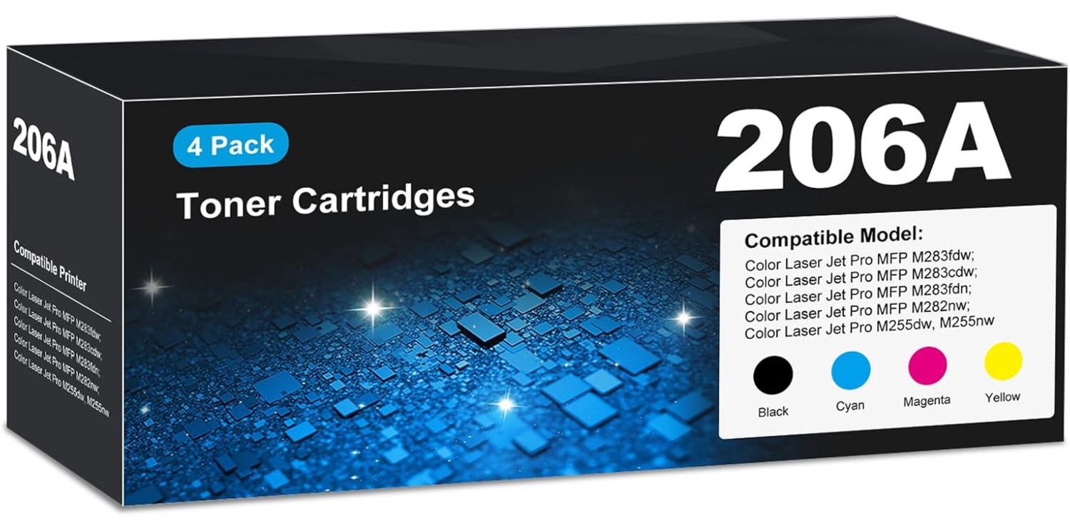 206A Toner Cartridges M283fdw for HP 206A 206X Toner Cartridges