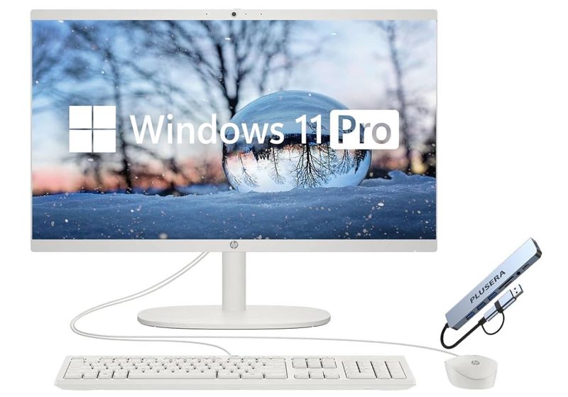 HP 21.5" FHD All-in-One Desktop Computer, 32GB RAM 1.5TB Storage