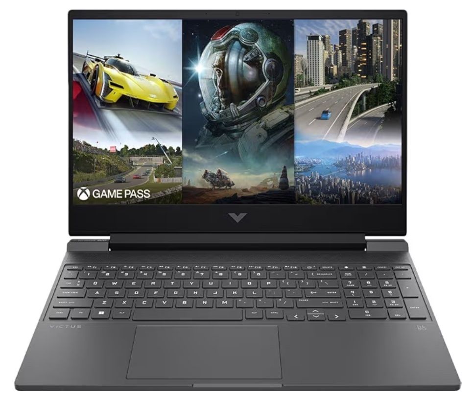 HP Victus 15 Gaming Laptop, 2024, 15.6" 1920 x 1080 144Hz, AMD 6-Core