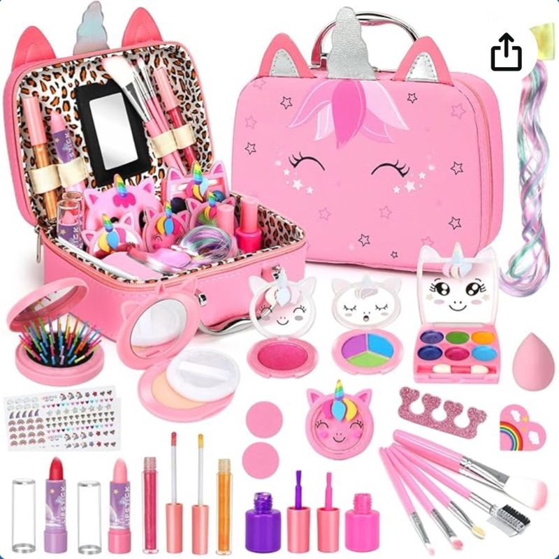 Heaning Kids Washable Makeup Girl Toys