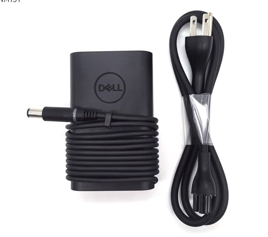 Dell Laptop Charger 65W watt Barrel 7.4mm tip, Latitude