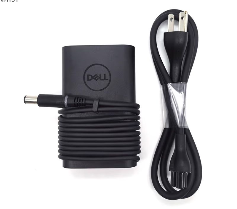 Dell Laptop Charger 65W watt Barrel 7.4mm tip, Latitude