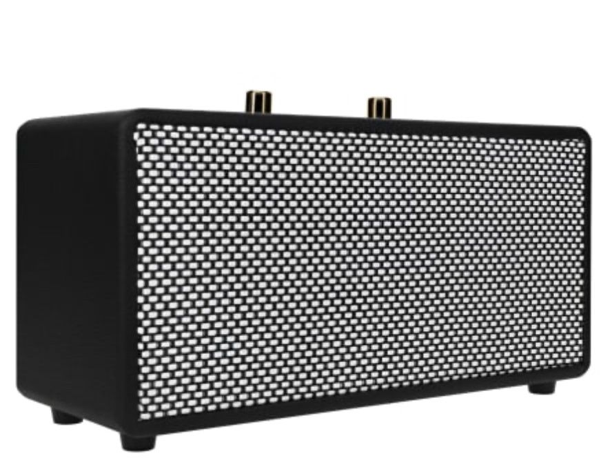 Amped Wireless Speaker With Maximum Bass 9.8in X 5.4in