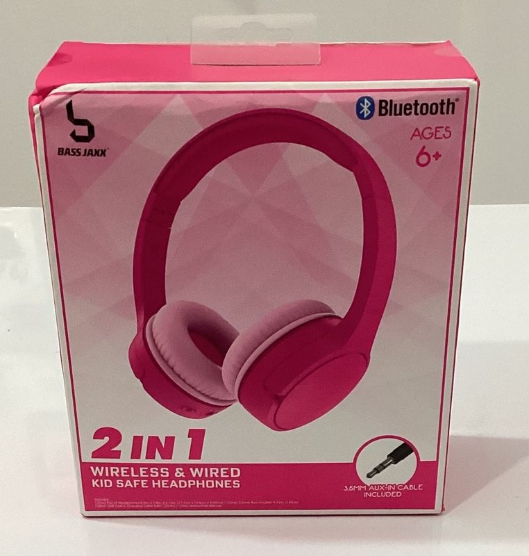 2 in 1 Wireless &amp; Wired Kid Safe Headphones