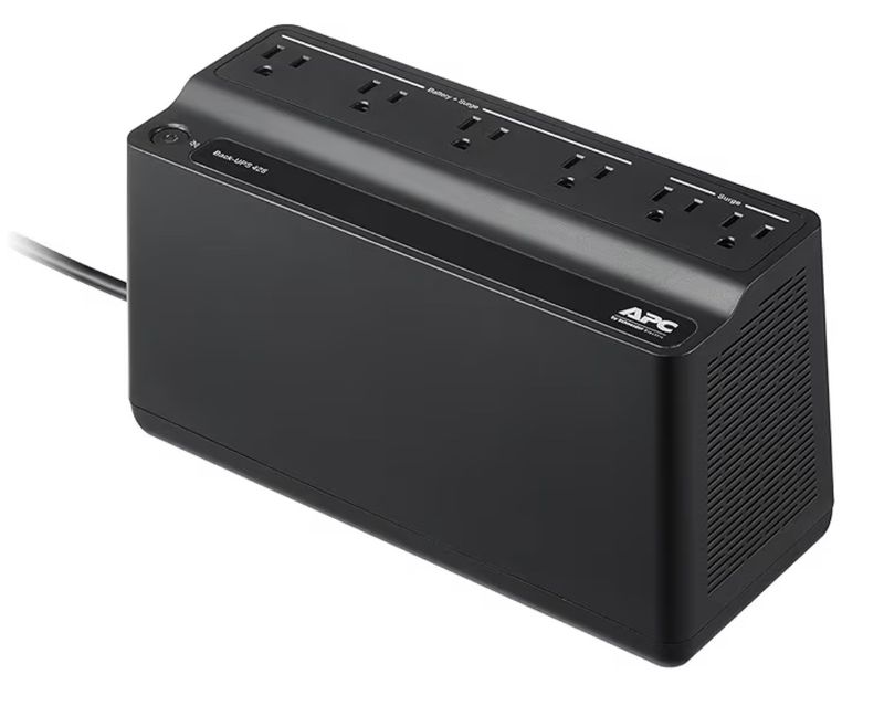 APC UPS Battery Backup Surge Protector, 425VA Backup Battery Power Supply, BE425M