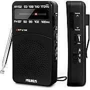 PRUNUS J-166 Portable Radio AM FM