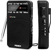 PRUNUS J-166 Portable Radio AM FM