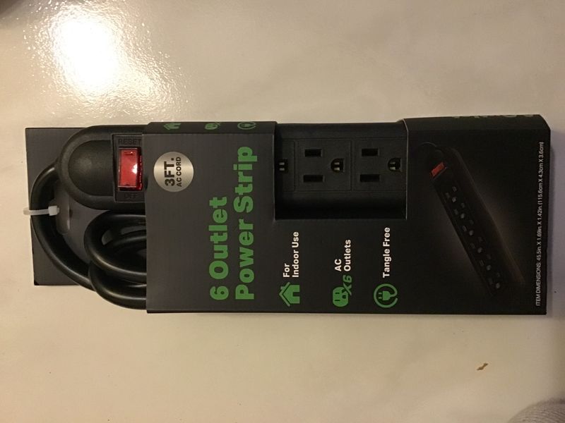 6 Outlet Power Strip