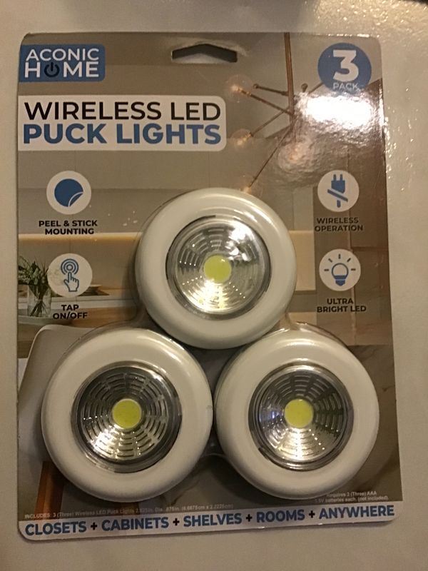 Wireless Led Puck Lights
