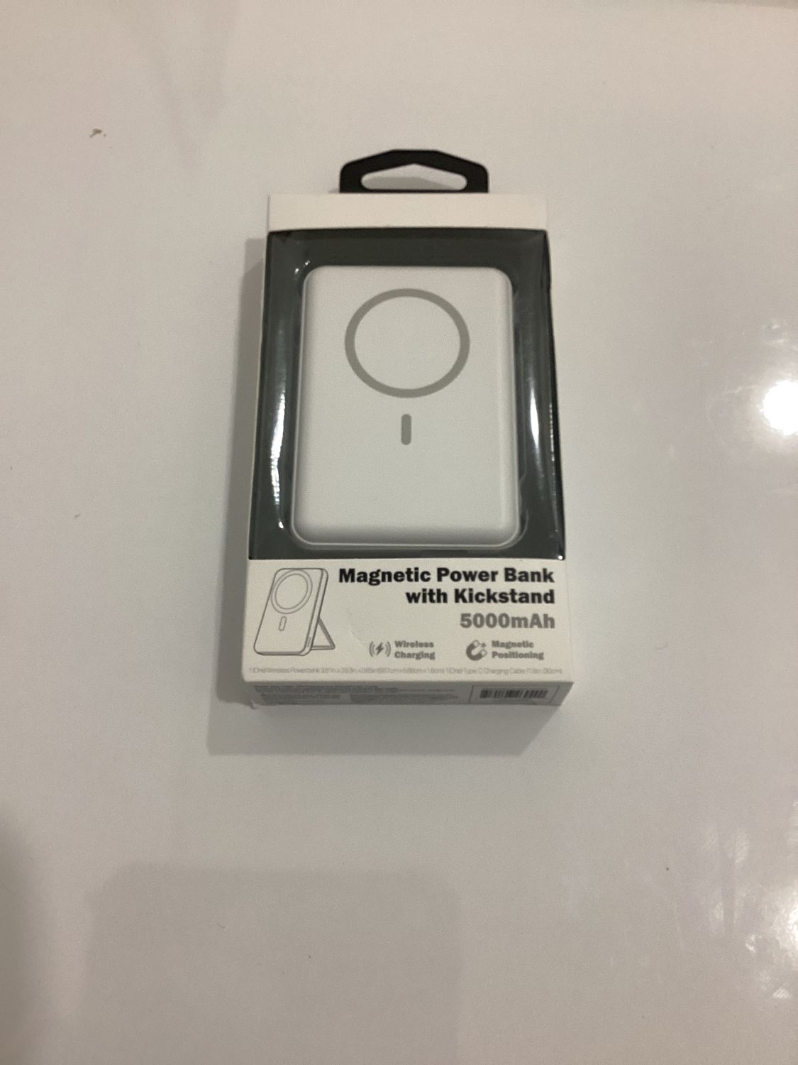 Magnetic Power Bank with Kickstand