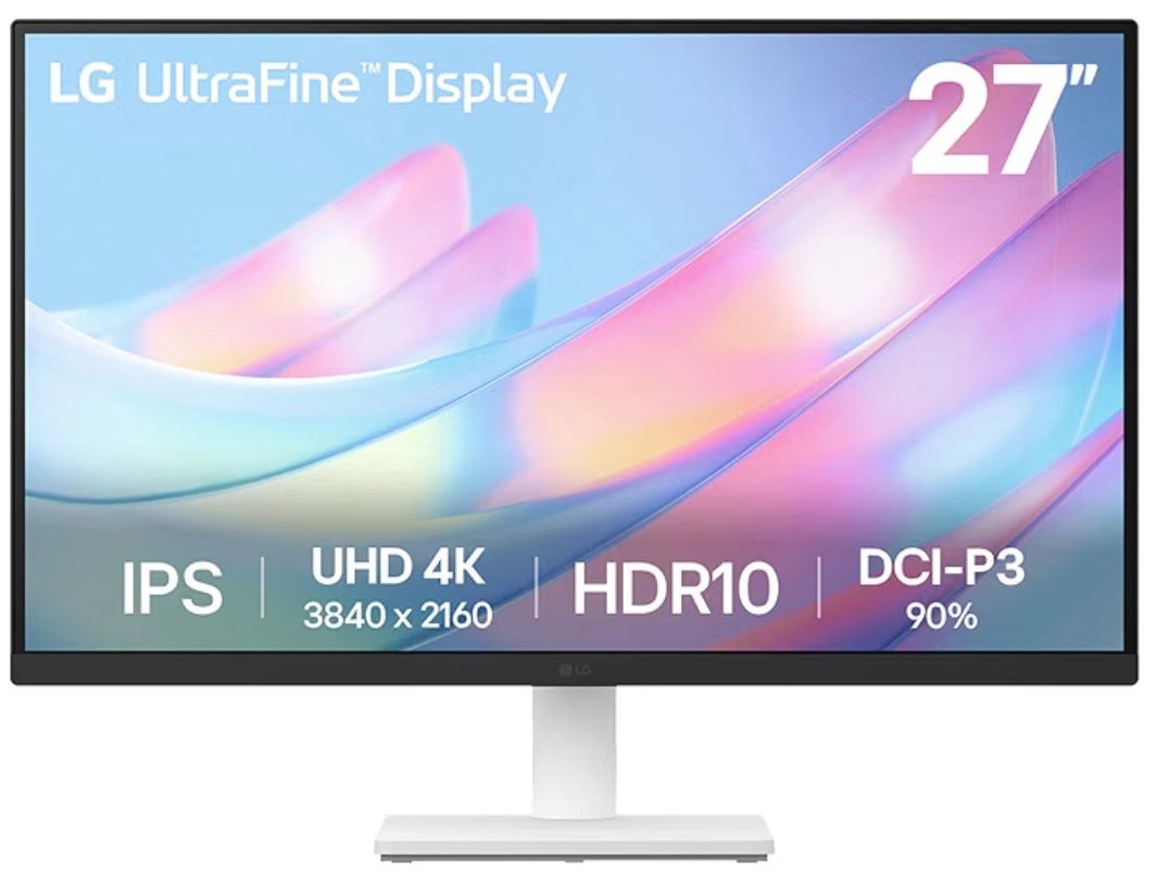 LG 27US500-W Ultrafine Monitor 27-Inch 4K UHD