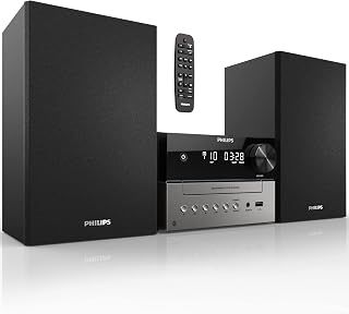 Philips Bluetooth Stereo System for Home with CD Player for Home