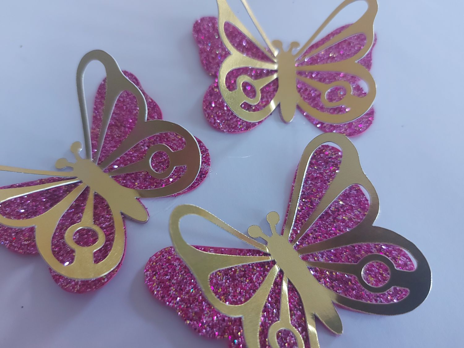 12pc - Layered butterflies