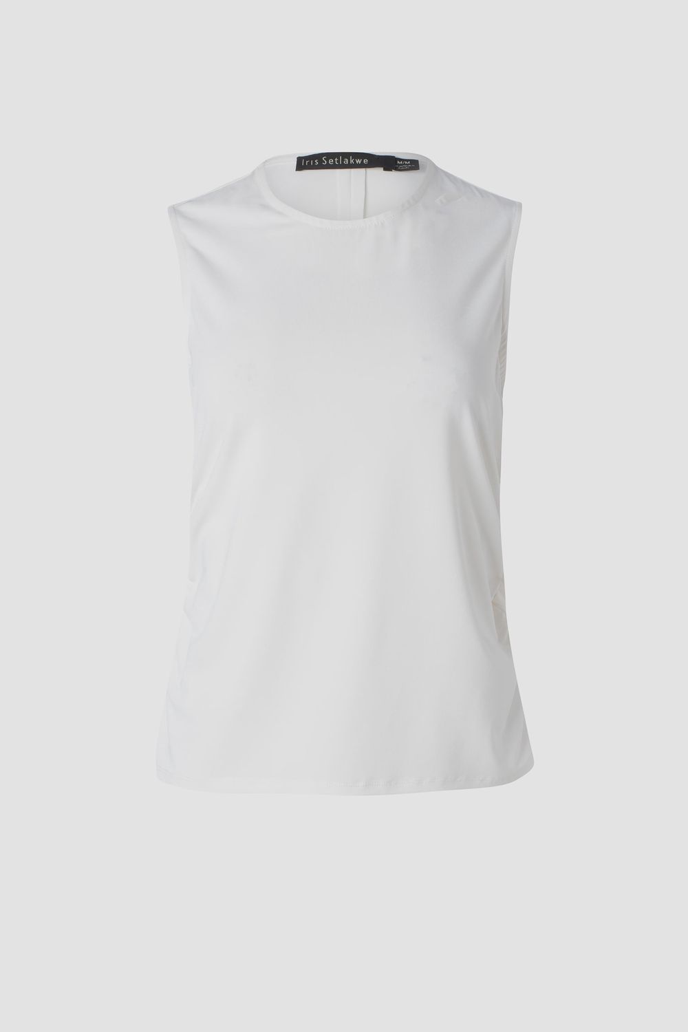 Shirred Sleeveless Top