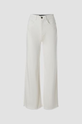Straight Wide Leg Denim Pant