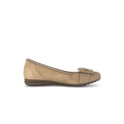 Suede Ballet Flats