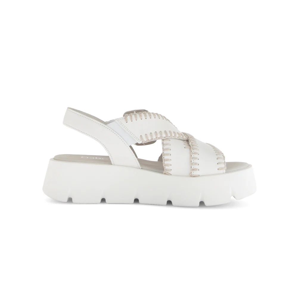 Stitch Platform Sandal