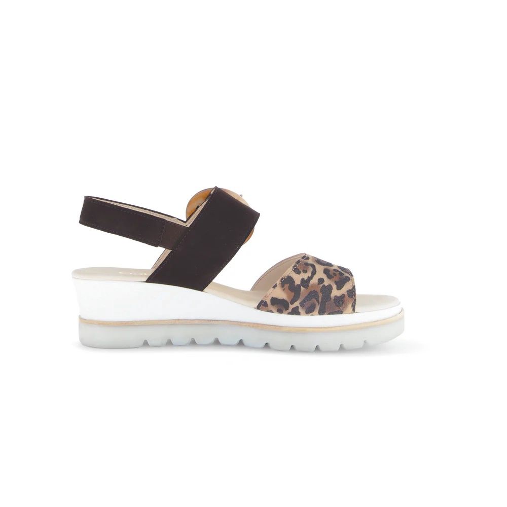 Strappy Wedge Sandal