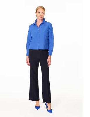Crop Back Pleat Jacket 9453