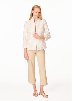 Crop Wide-Leg Pants 8332-1