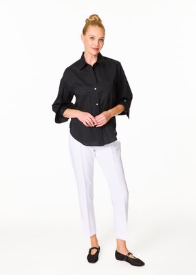 Button Sleeve Pocket Shirt 4554