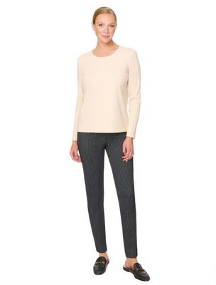 Pull-On Ankle Pant Wide Waist 7706