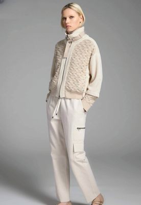 Zipper Cardigan