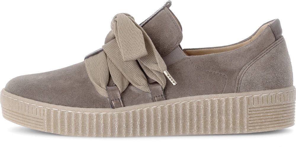 Suede Ribbon Sneakers