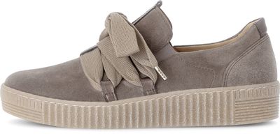 Suede Ribbon Sneakers