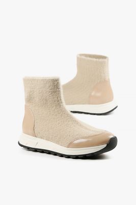 Fuzzy Sock Bootie