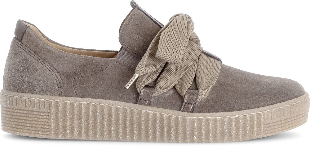 Suede Ribbon Sneakers