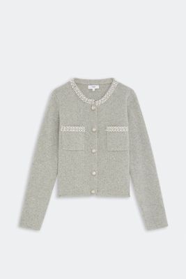 Garvi Beaded Detail Cardigan