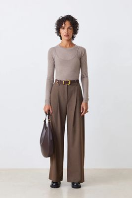 Jonas Pleated Trousers
