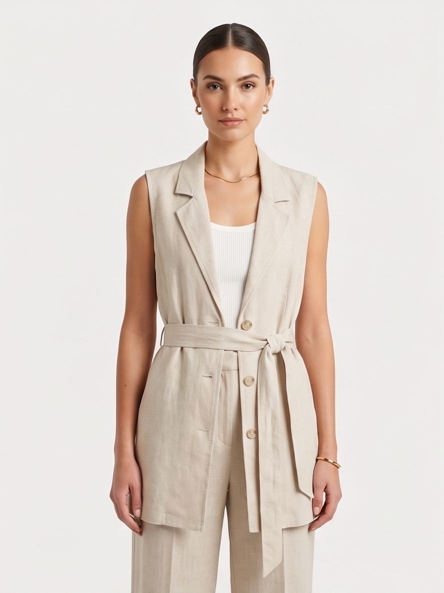 Sleeveless Blazer