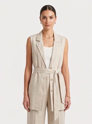 Sleeveless Blazer