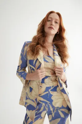 Floral Print Jacket