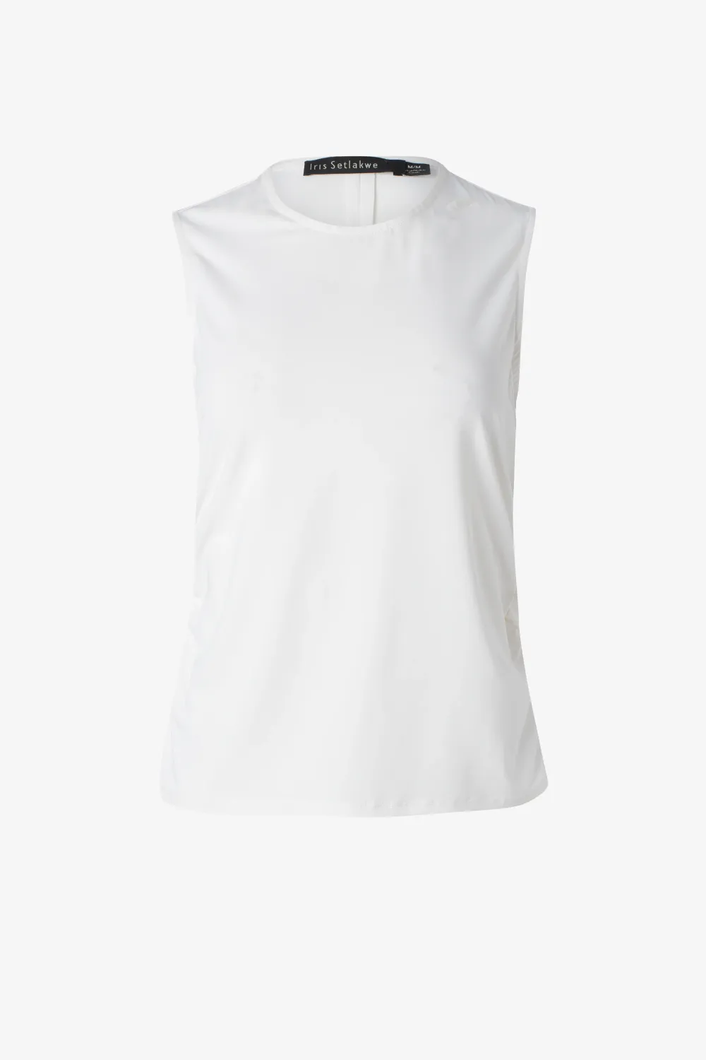 Shirred Sleeveless Top