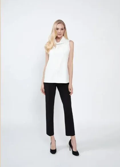 Front Zip Ankle Pant 9409-1
